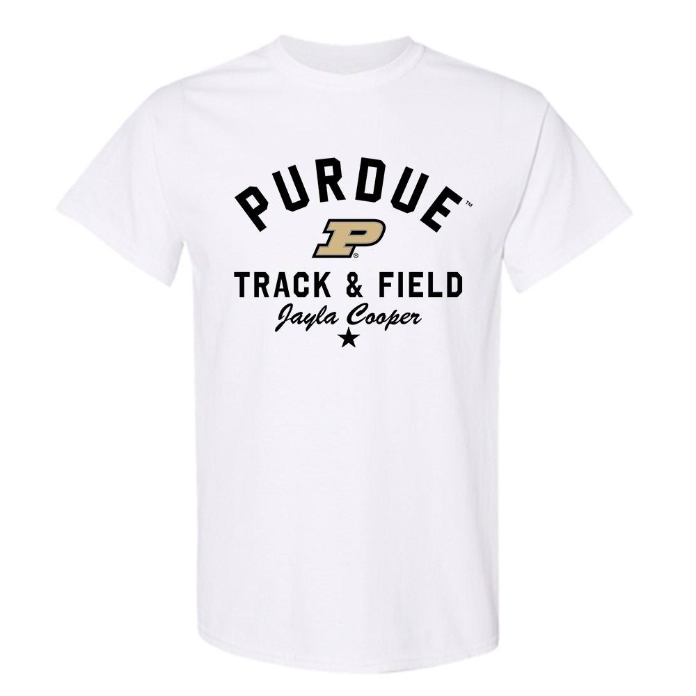 Purdue - NCAA Women's Track & Field : Jayla Cooper - Classic Shersey T-Shirt-0