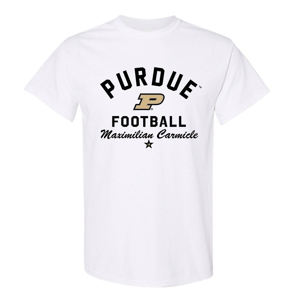 Purdue - NCAA Football : Maximilian Carmicle - Classic Shersey T-Shirt-0