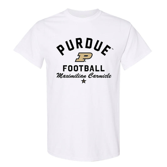 Purdue - NCAA Football : Maximilian Carmicle - Classic Shersey T-Shirt-0