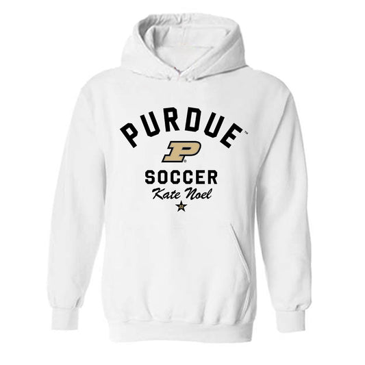 Purdue - NCAA Women's Soccer : Kate Noel - Classic Shersey Hooded Sweatshirt-0