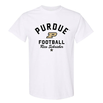 Purdue - NCAA Football : Rico Schrieber - Classic Shersey T-Shirt-0