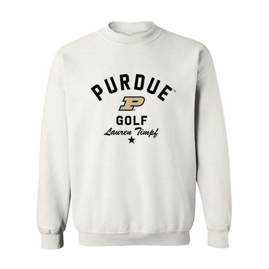 Purdue - NCAA Women's Golf : Lauren Timpf - Classic Shersey Crewneck Sweatshirt-0