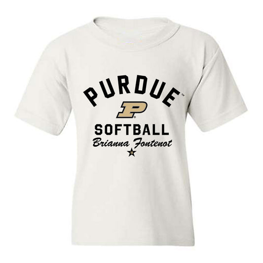 Purdue - NCAA Softball : Brianna Fontenot - Classic Shersey Youth T-Shirt-0