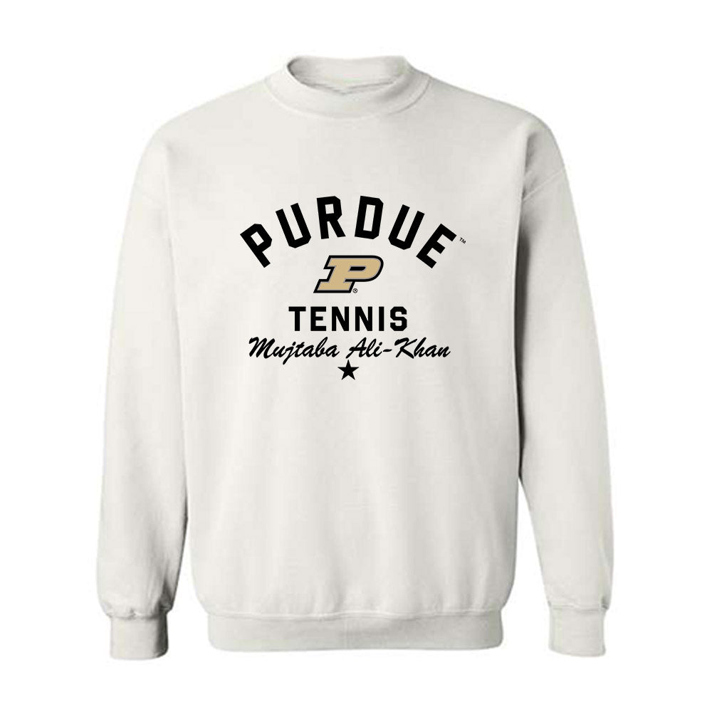 Purdue - NCAA Men's Tennis : Mujtaba Ali-Khan - Classic Shersey Crewneck Sweatshirt-0