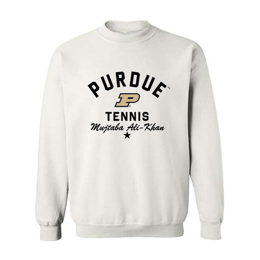 Purdue - NCAA Men's Tennis : Mujtaba Ali-Khan - Classic Shersey Crewneck Sweatshirt-0