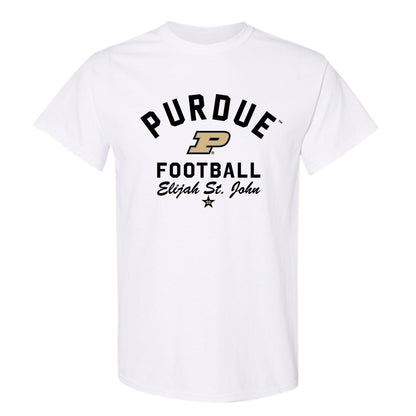 Purdue - NCAA Football : Elijah St. John - Classic Shersey T-Shirt-0