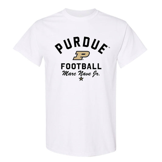 Purdue - NCAA Football : Marc Nave Jr. - Classic Shersey T-Shirt-0