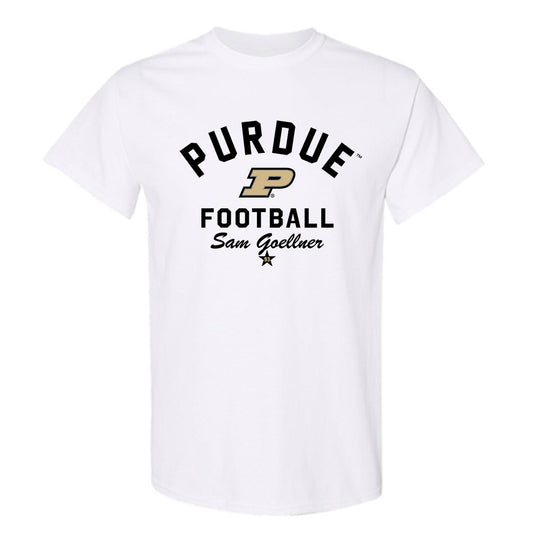 Purdue - NCAA Football : Sam Goellner - Classic Shersey T-Shirt-0