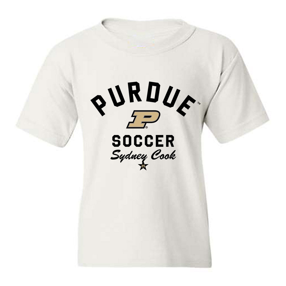 Purdue - NCAA Women's Soccer : Sydney Cook - Classic Shersey Youth T-Shirt-0