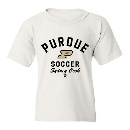 Purdue - NCAA Women's Soccer : Sydney Cook - Classic Shersey Youth T-Shirt-0