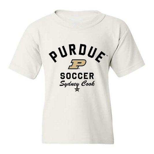 Purdue - NCAA Women's Soccer : Sydney Cook - Classic Shersey Youth T-Shirt-0