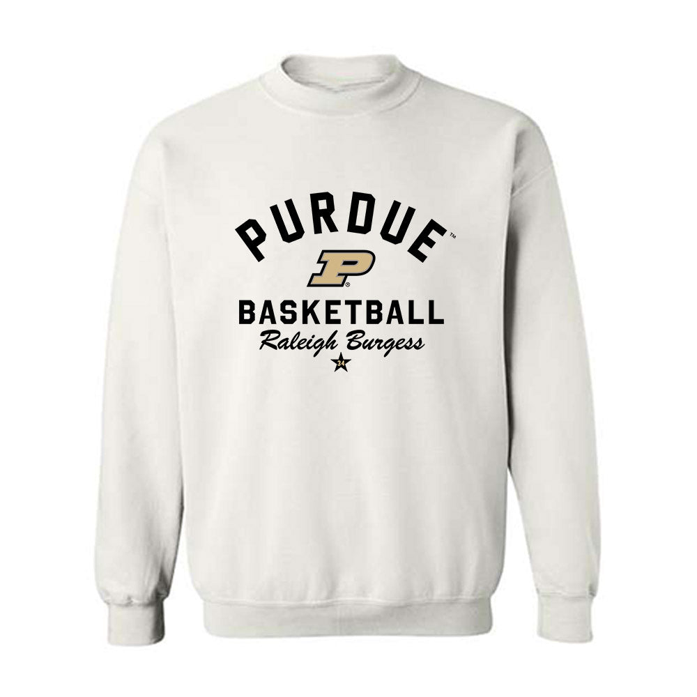 Purdue - NCAA Men's Basketball : Raleigh Burgess - Classic Shersey Crewneck Sweatshirt-0