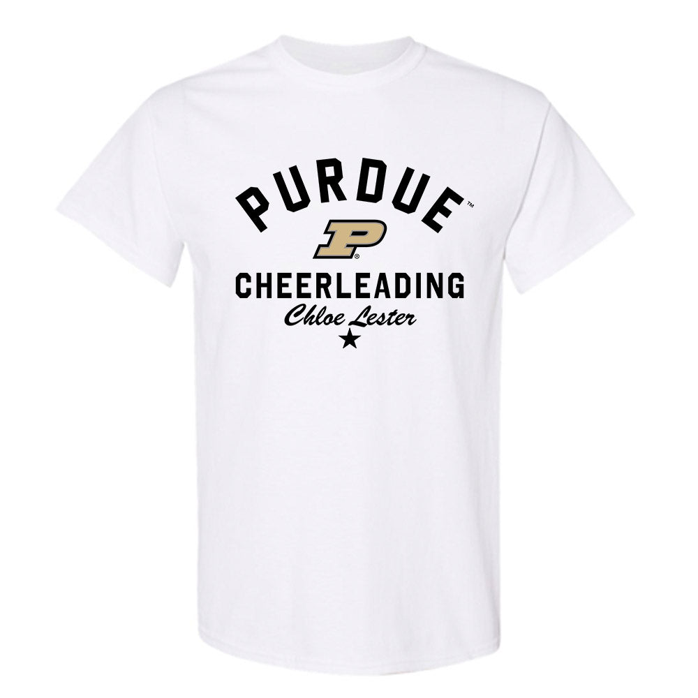 Purdue - NCAA Cheerleading : Chloe Lester - Classic Shersey T-Shirt-0