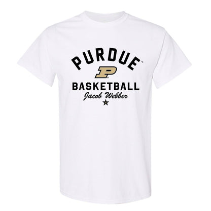 Purdue - NCAA Men's Basketball : Jacob Webber - Classic Shersey T-Shirt-0