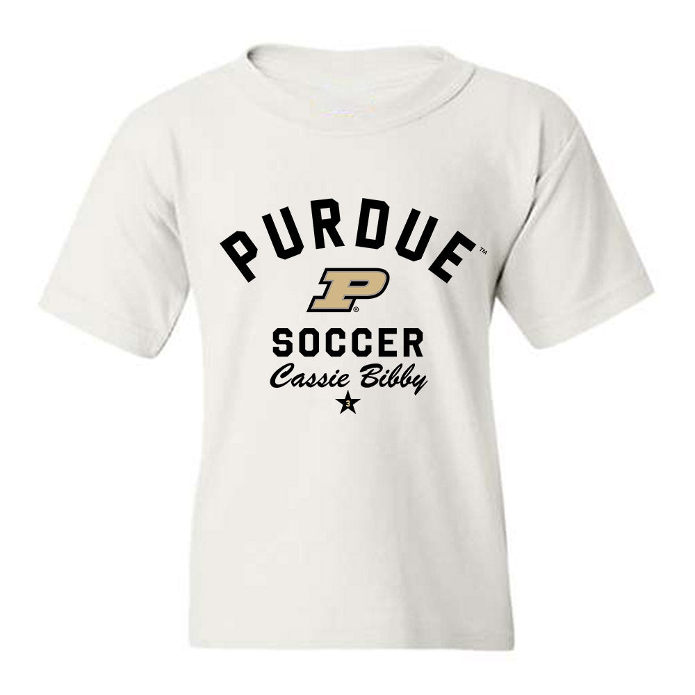 Purdue - NCAA Women's Soccer : Cassie Bibby - Classic Shersey Youth T-Shirt-0