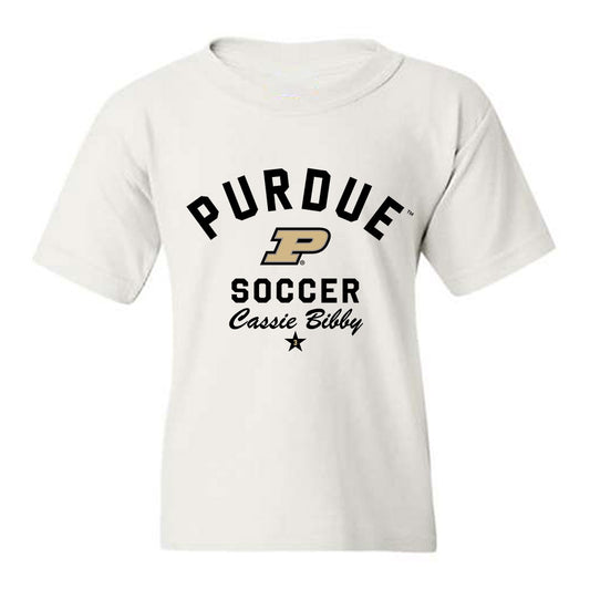 Purdue - NCAA Women's Soccer : Cassie Bibby - Classic Shersey Youth T-Shirt-0