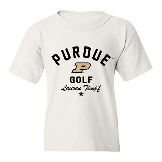 Purdue - NCAA Women's Golf : Lauren Timpf - Classic Shersey Youth T-Shirt-0