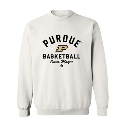 Purdue - NCAA Men's Basketball : Omer Mayer - Classic Shersey Crewneck Sweatshirt-0