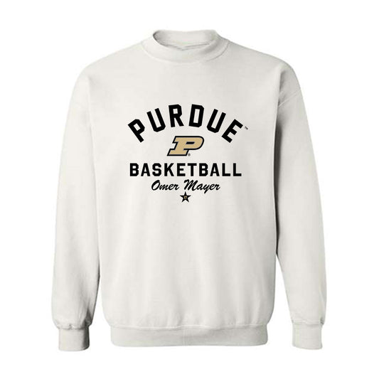 Purdue - NCAA Men's Basketball : Omer Mayer - Classic Shersey Crewneck Sweatshirt-0