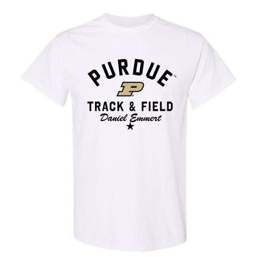 Purdue - NCAA Men's Track & Field : Daniel Emmert - Classic Shersey T-Shirt-0
