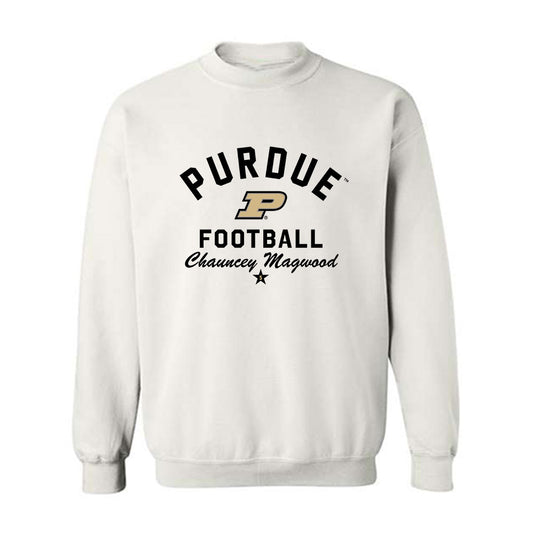 Purdue - NCAA Football : Chauncey Magwood - Classic Shersey Crewneck Sweatshirt-0