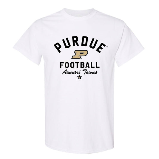 Purdue - NCAA Football : Armari Towns - Classic Shersey T-Shirt-0