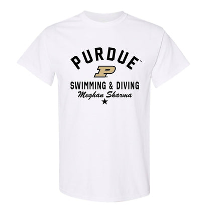Purdue - NCAA Women's Swimming & Diving : Meghan Sharma - Classic Shersey T-Shirt-0