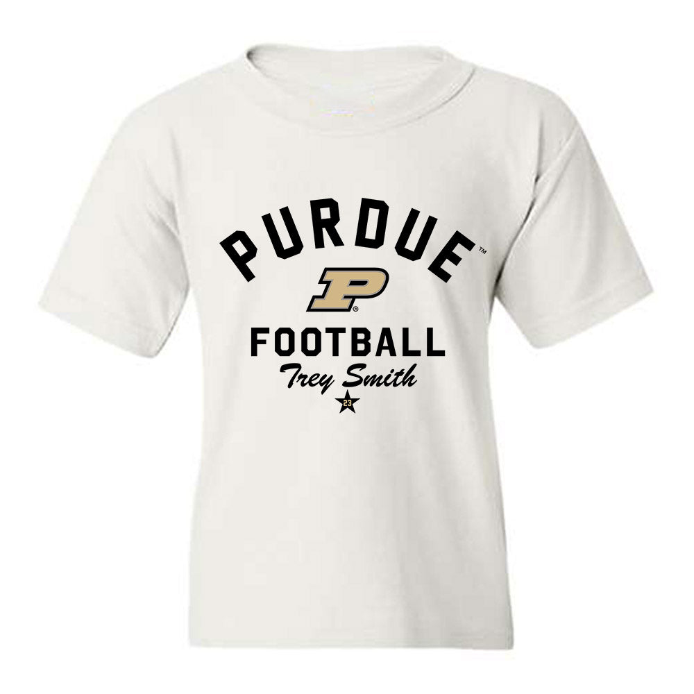Purdue - NCAA Football : Trey Smith - Classic Shersey Youth T-Shirt-0
