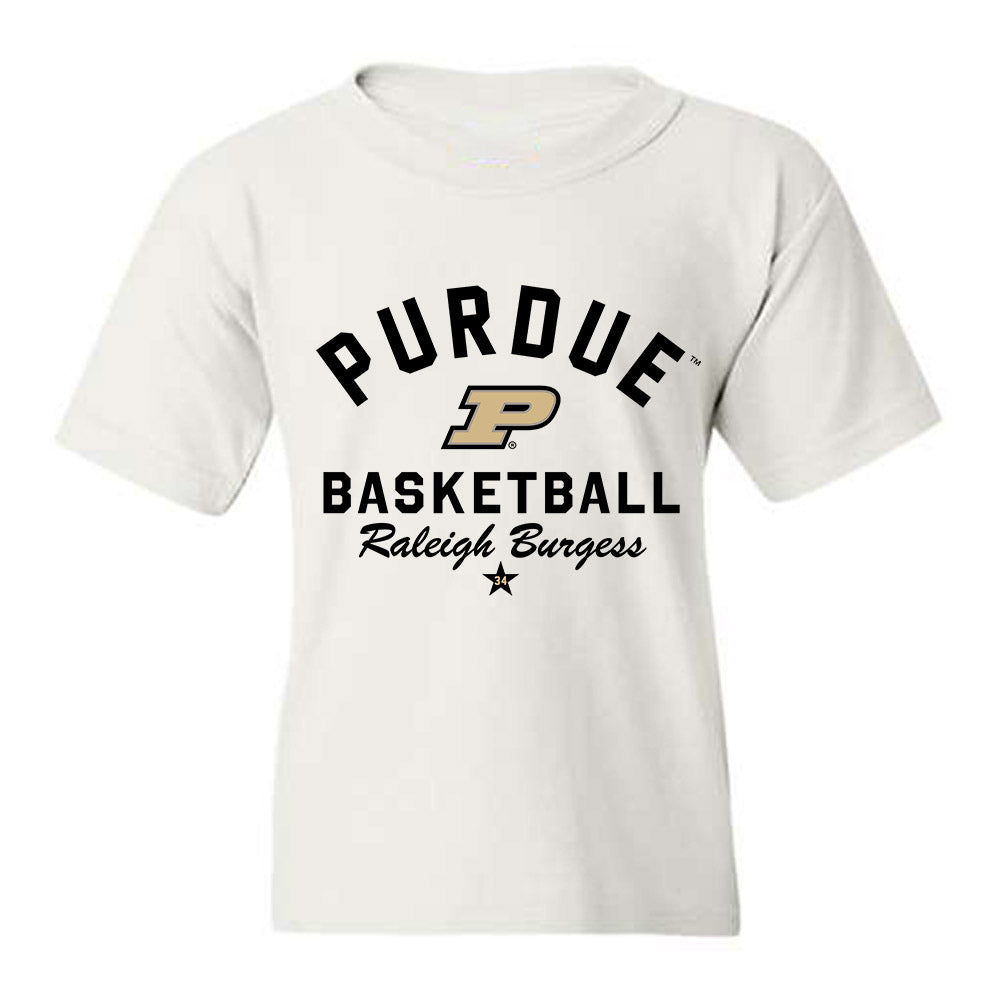 Purdue - NCAA Men's Basketball : Raleigh Burgess - Classic Shersey Youth T-Shirt-0
