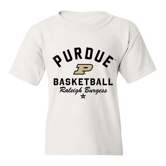Purdue - NCAA Men's Basketball : Raleigh Burgess - Classic Shersey Youth T-Shirt-0