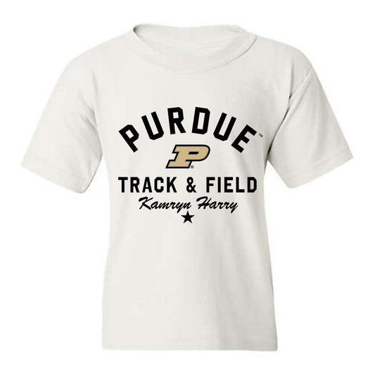 Purdue - NCAA Men's Track & Field : Kamryn Harry - Classic Shersey Youth T-Shirt-0