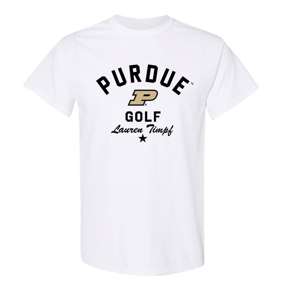 Purdue - NCAA Women's Golf : Lauren Timpf - Classic Shersey T-Shirt-0