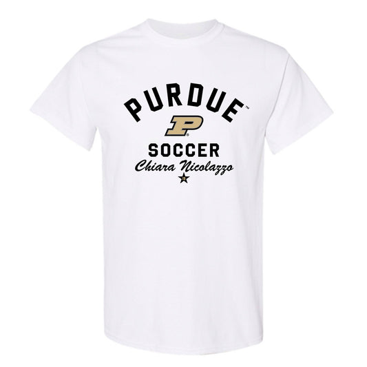 Purdue - NCAA Women's Soccer : Chiara Nicolazzo - Classic Shersey T-Shirt-0