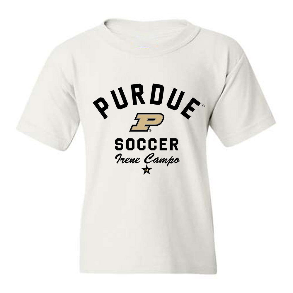 Purdue - NCAA Women's Soccer : Irene Campo - Classic Shersey Youth T-Shirt-0