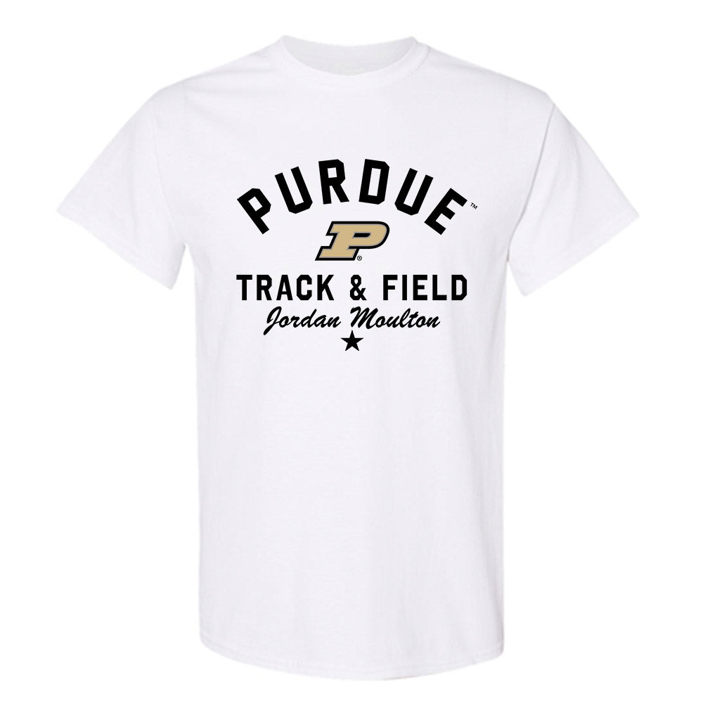 Purdue - NCAA Men's Track & Field : Jordan Moulton - Classic Shersey T-Shirt-0