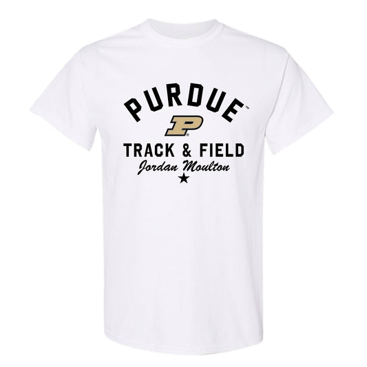 Purdue - NCAA Men's Track & Field : Jordan Moulton - Classic Shersey T-Shirt-0