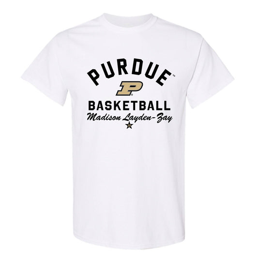 Purdue - NCAA Women's Basketball : Madison Layden-Zay - Classic Shersey T-Shirt-0