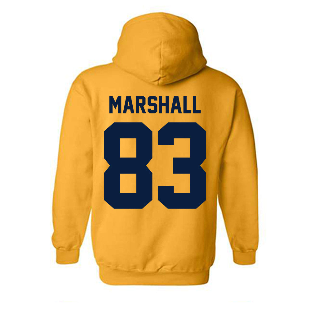 Michigan - NCAA Football : Zack Marshall - Classic Shersey Hooded Sweatshirt-1