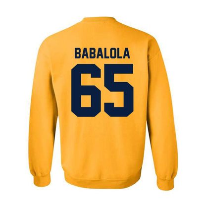 Michigan - NCAA Football : Andrew Babalola - Classic Shersey Crewneck Sweatshirt-1