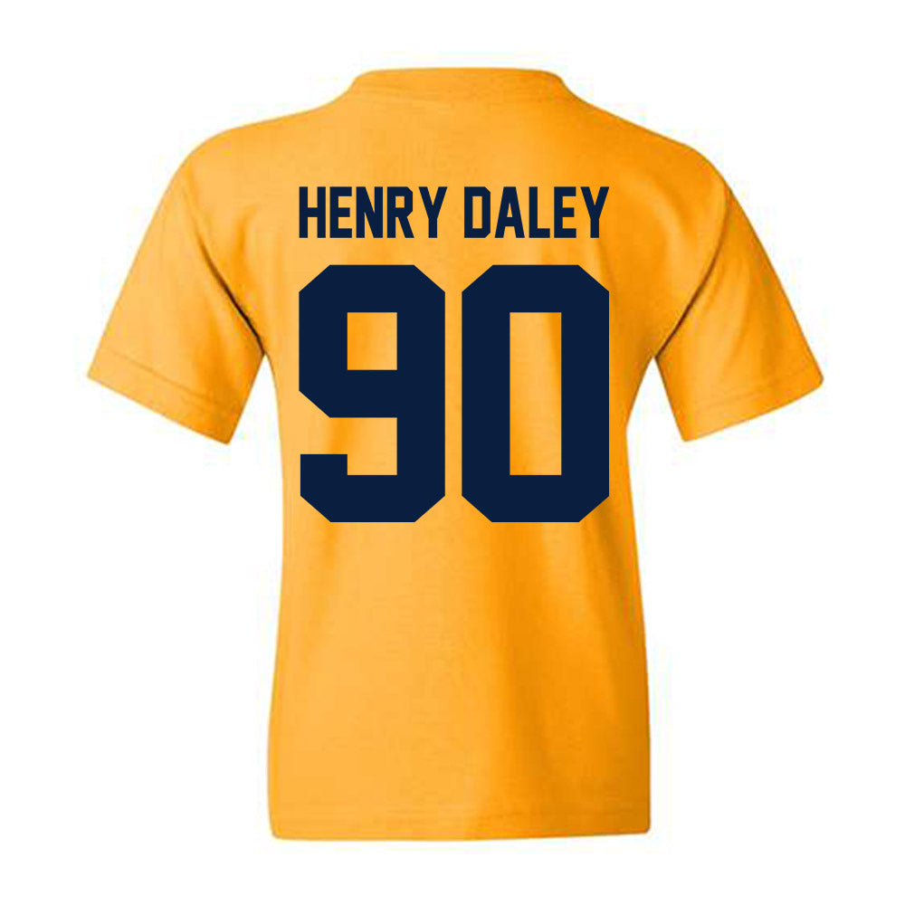 Michigan - NCAA Football : John Henry Daley - Classic Shersey Youth T-Shirt-3