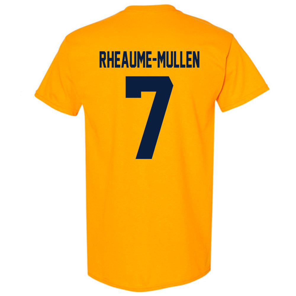 Michigan - NCAA Men's Ice Hockey : Dakoda Rheaume-Mullen - Classic Shersey T-Shirt-1