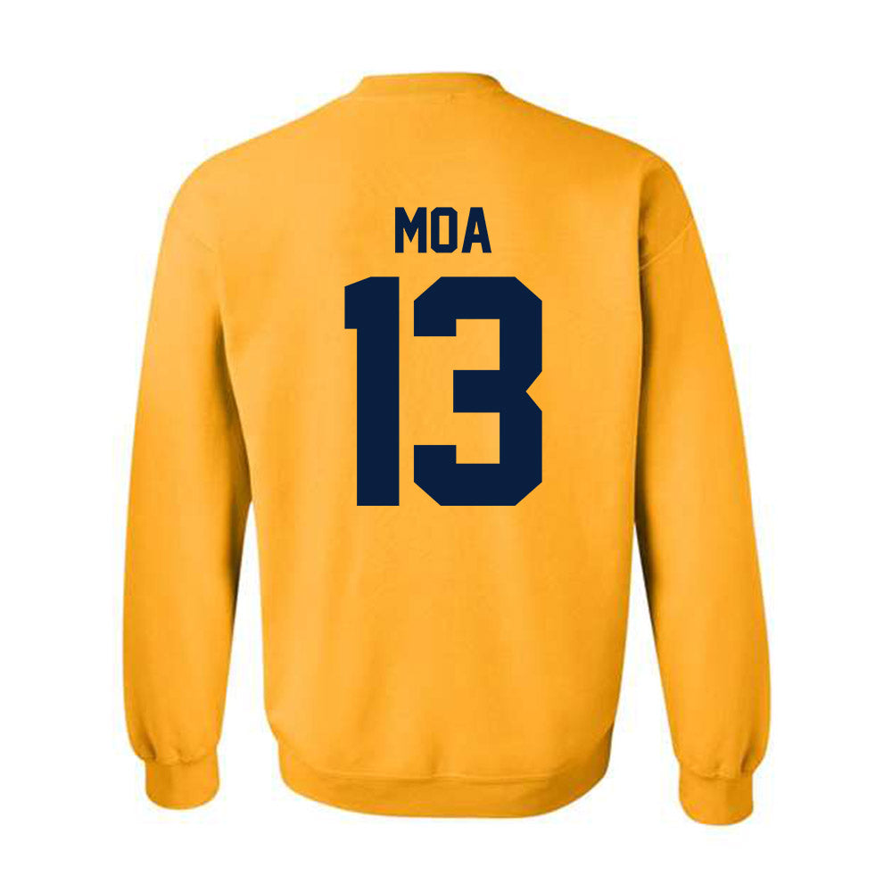 Michigan - NCAA Football : Aisea Moa - Classic Shersey Crewneck Sweatshirt-3