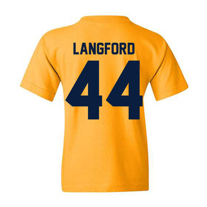 Michigan - NCAA Softball : Indiana Langford - Classic Shersey Youth T-Shirt-3