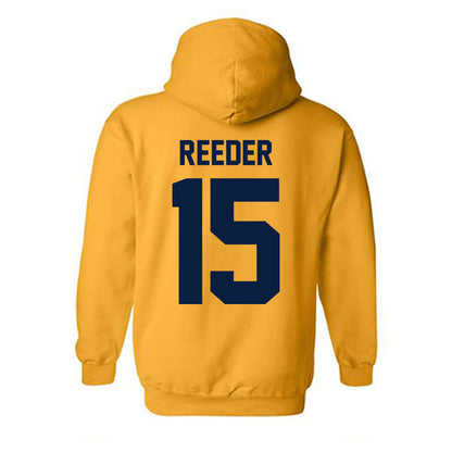 Michigan - NCAA Football : Aden Reeder - Classic Shersey Hooded Sweatshirt-3