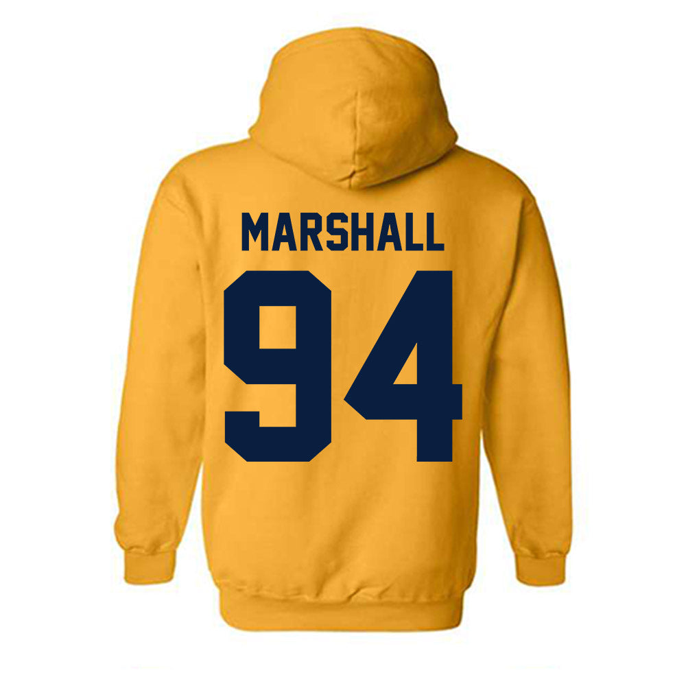 Michigan - NCAA Football : Nate Marshall - Classic Shersey Hooded Sweatshirt-3