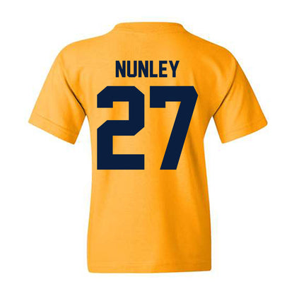 Michigan - NCAA Football : Ernest Nunley - Classic Shersey Youth T-Shirt-3
