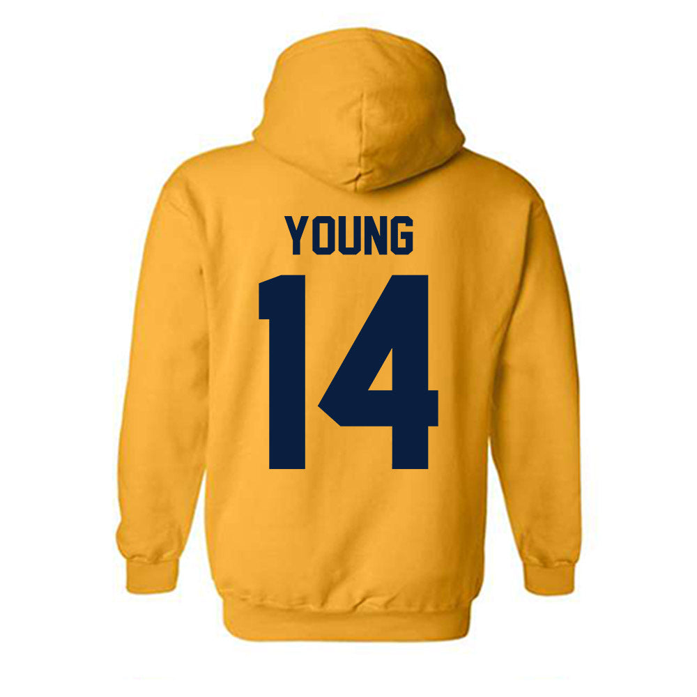 Michigan - NCAA Football : Jordan Young - Classic Shersey Hooded Sweatshirt-1