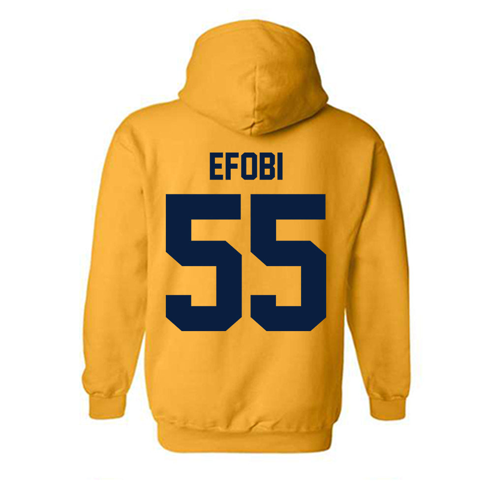 Michigan - NCAA Football : Nathan Efobi - Classic Shersey Hooded Sweatshirt-1