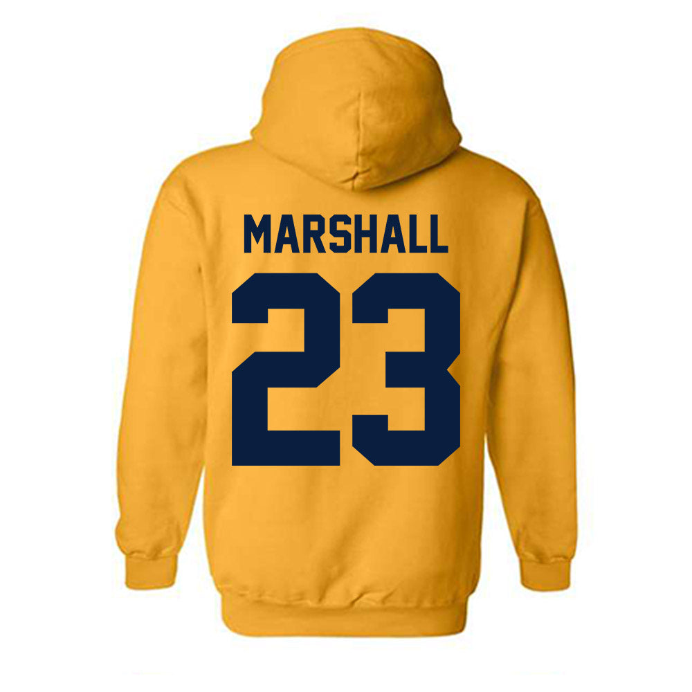 Michigan - NCAA Football : Jordan Marshall - Classic Shersey Hooded Sweatshirt-1