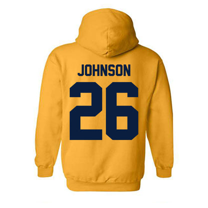 Michigan - NCAA Football : Donovan Johnson - Classic Shersey Hooded Sweatshirt-1